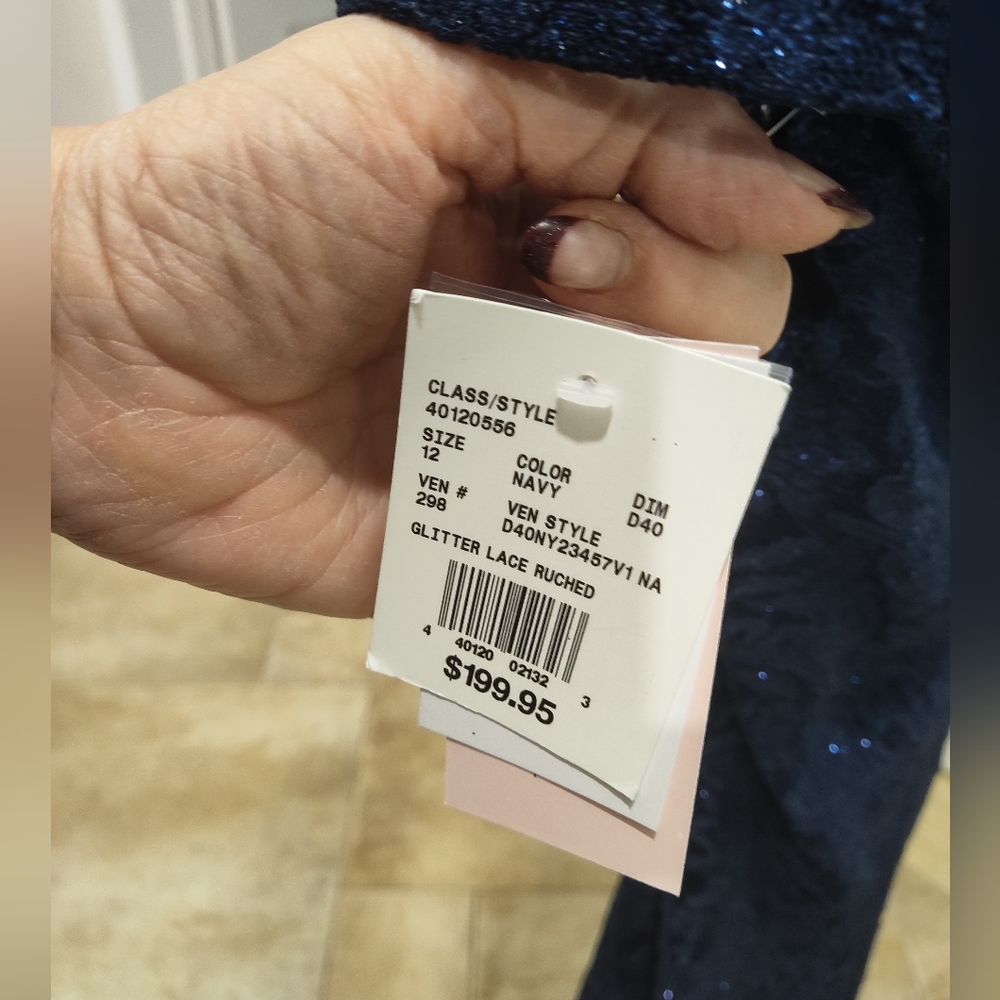 NWT Oleg Cassini 2 piece evening gown - Picture 16 of 17